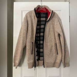 YeoKou Zip up Sweater Fleece inside